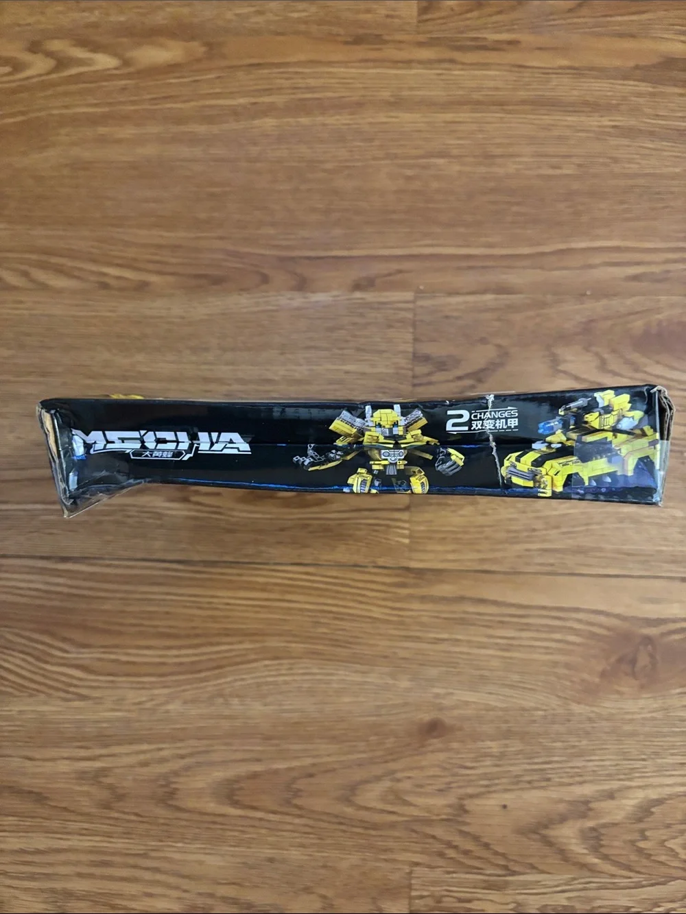 Yellow Transforming Robot & Vehicle Building Set